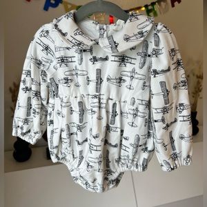 Kate Quinn Peter Pan bubble in airplane print